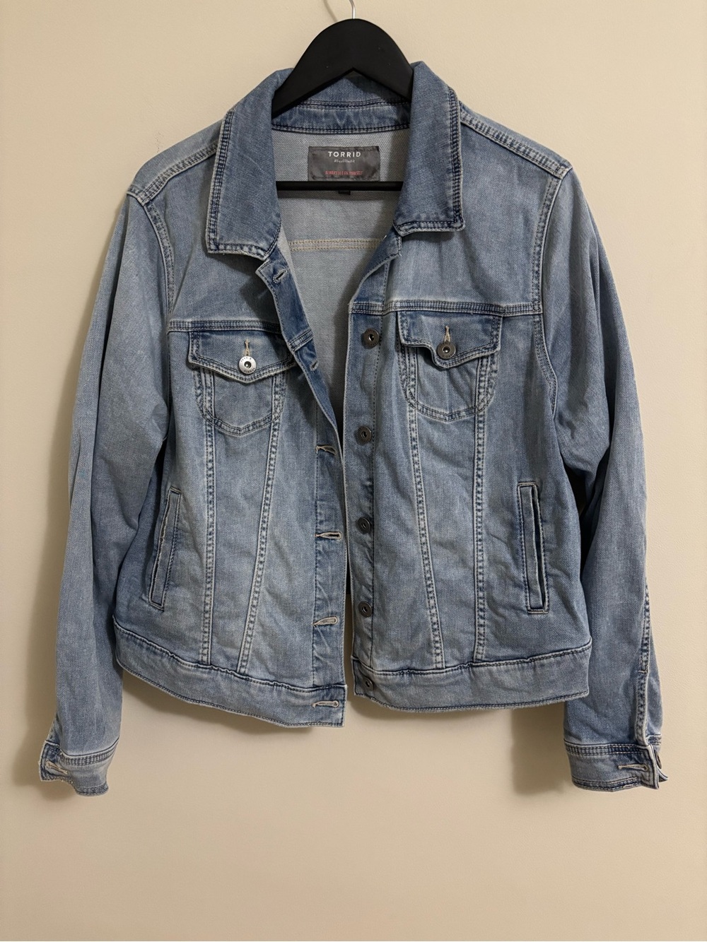 torrid Plus-size Soft Stretch Denim Jean Jacket